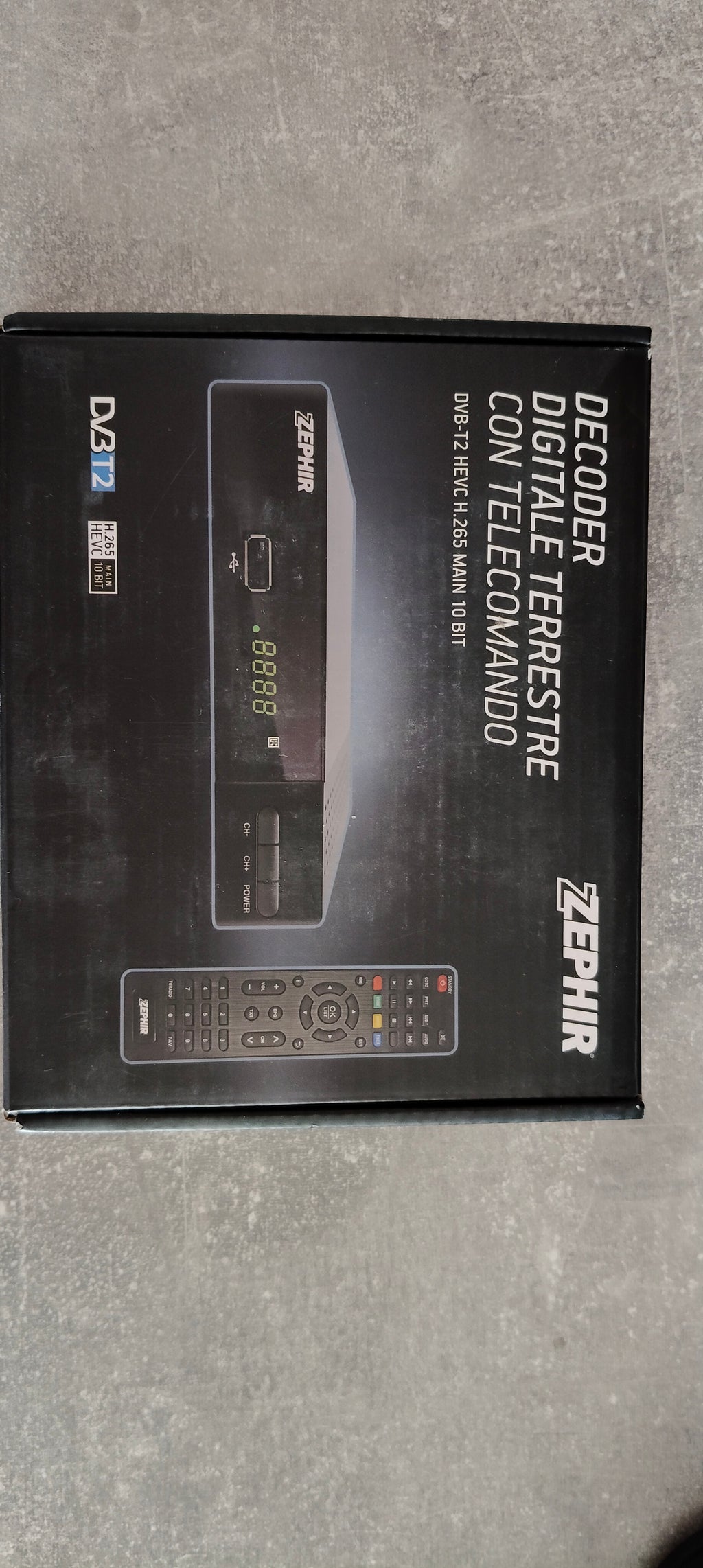 DECODER DIGITALE TERESTRE CON TELECOMANDO