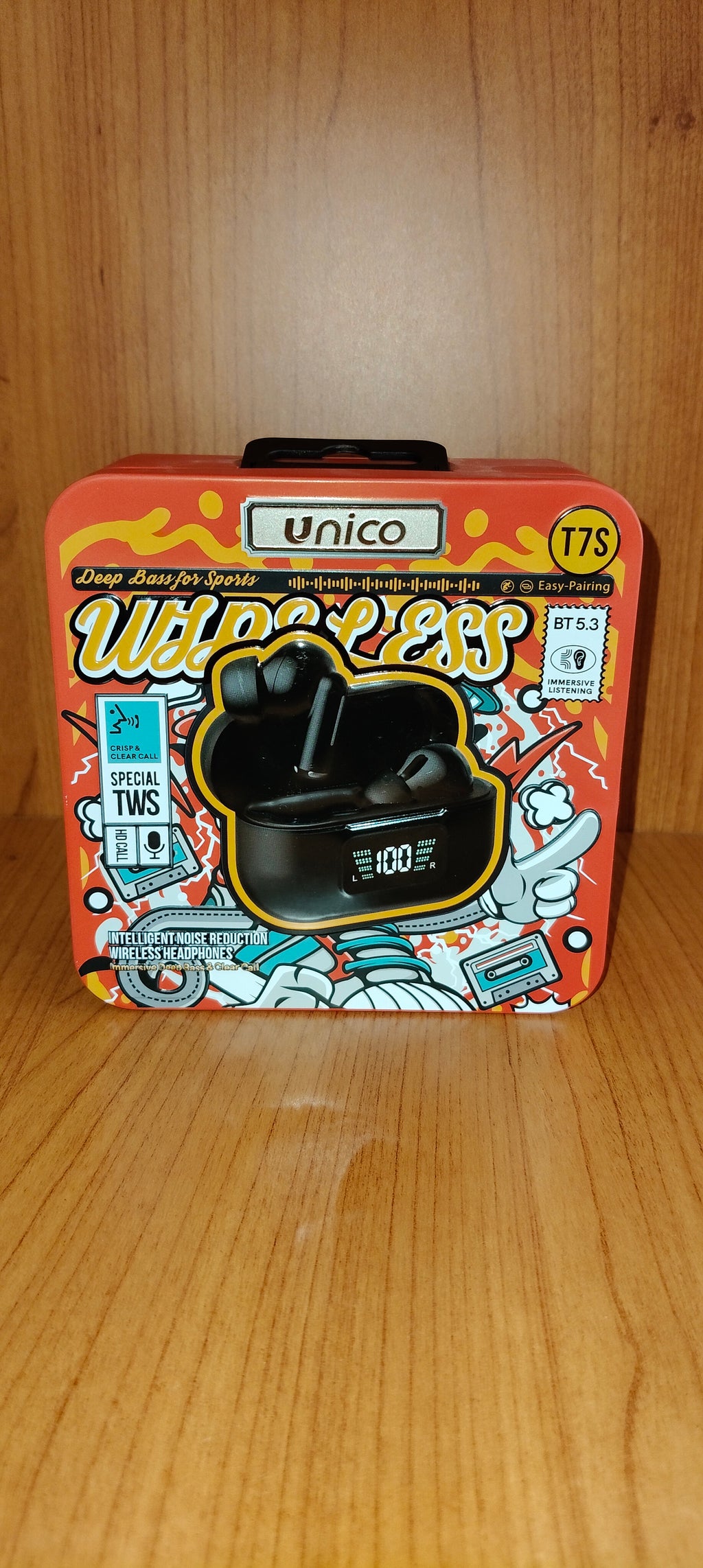 UNICOSTAR CUFFIE WIRELESS T7S
