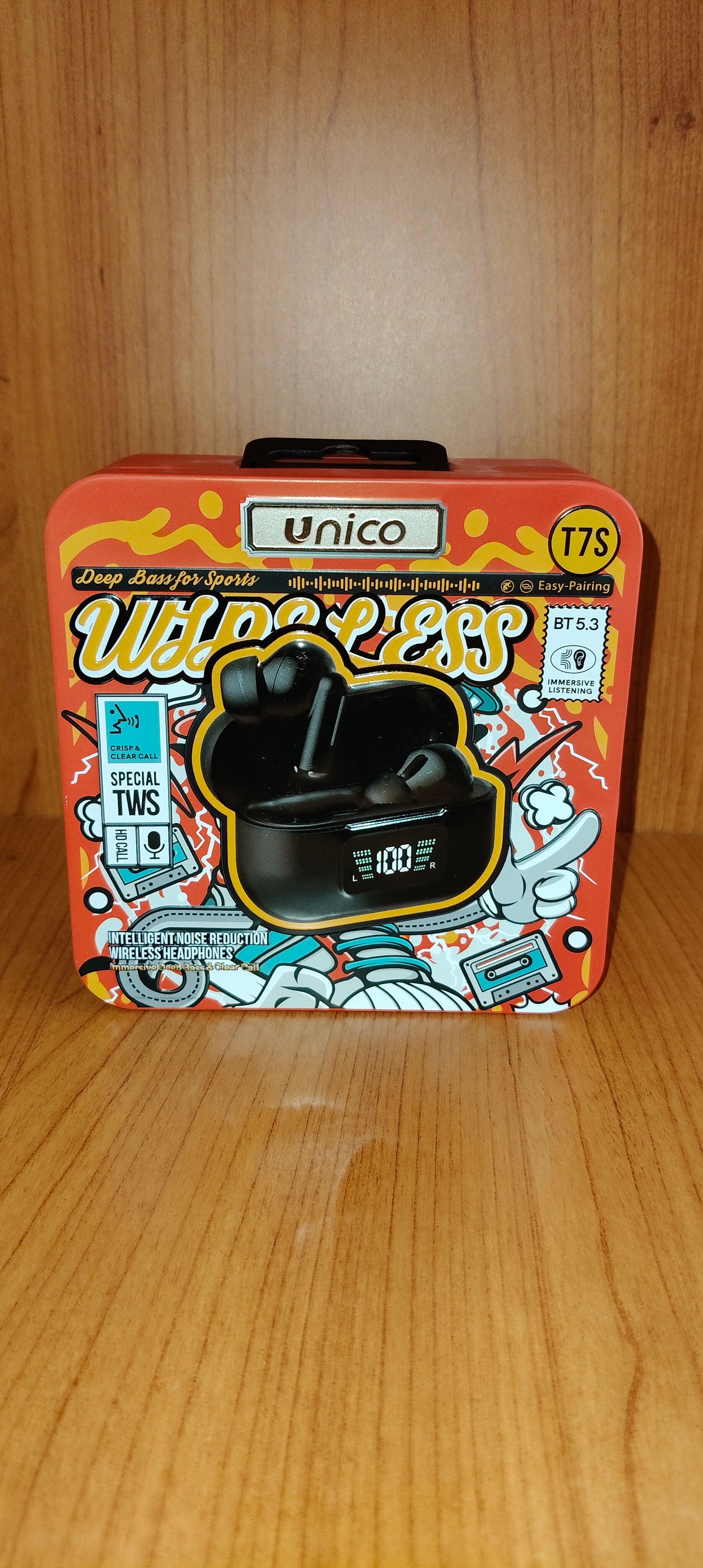 UNICOSTAR CUFFIE WIRELESS T7S