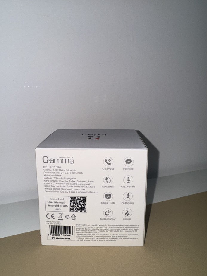 Buytech SMARTWATCH BY-GAMMA (BLU)