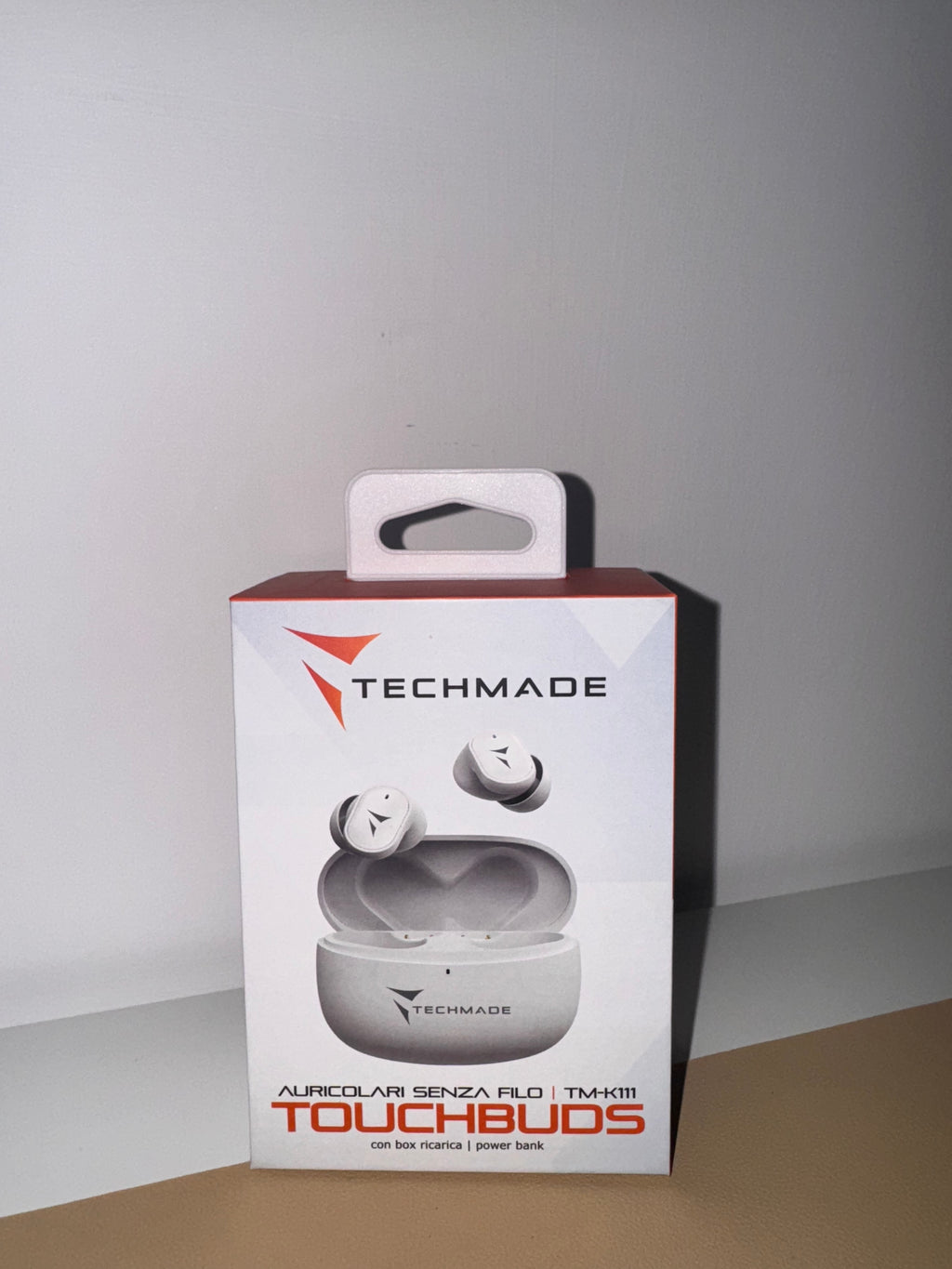 TOUCHBUDS AURICOLARI SENZA FILO