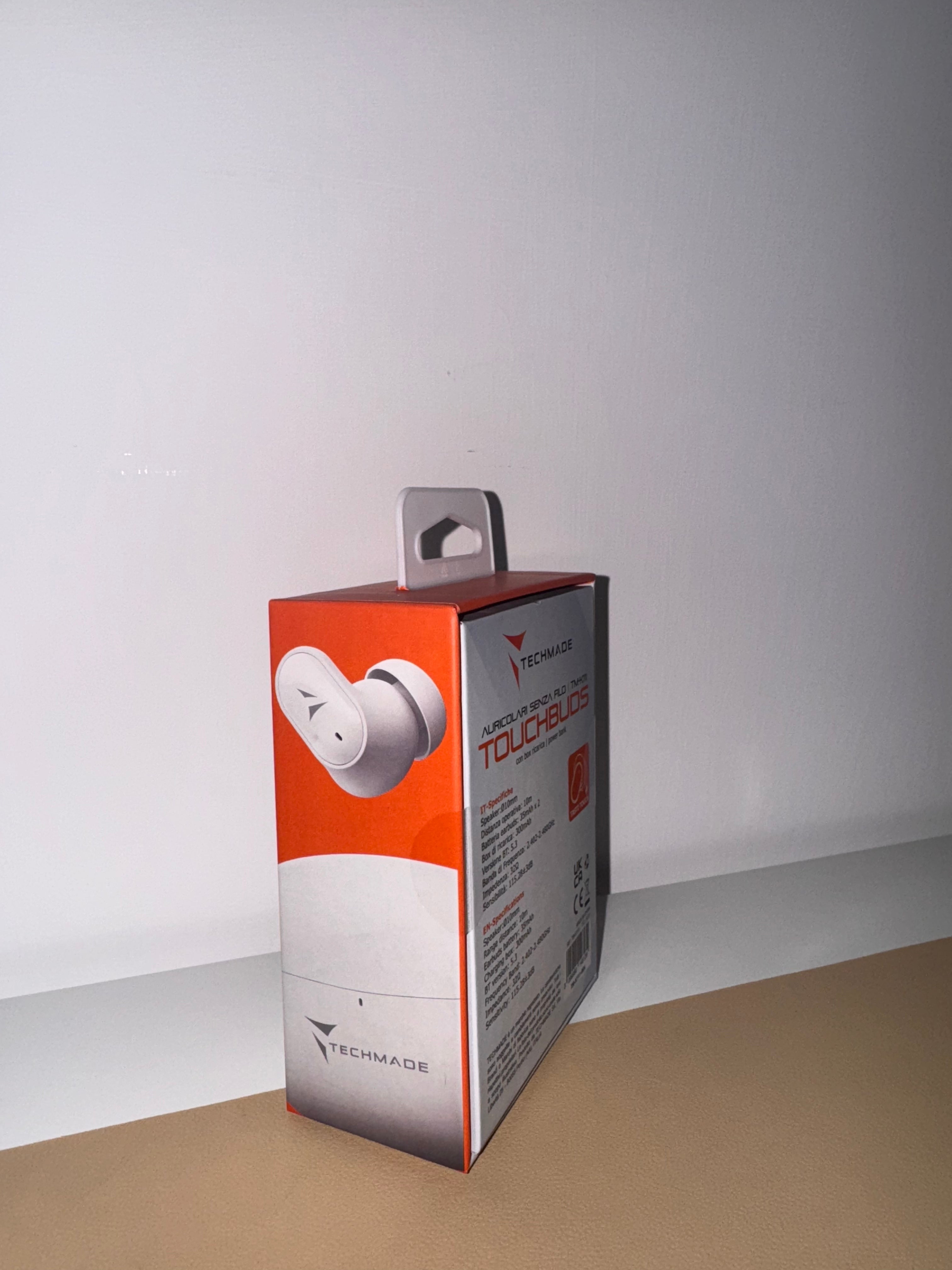 TOUCHBUDS AURICOLARI SENZA FILO