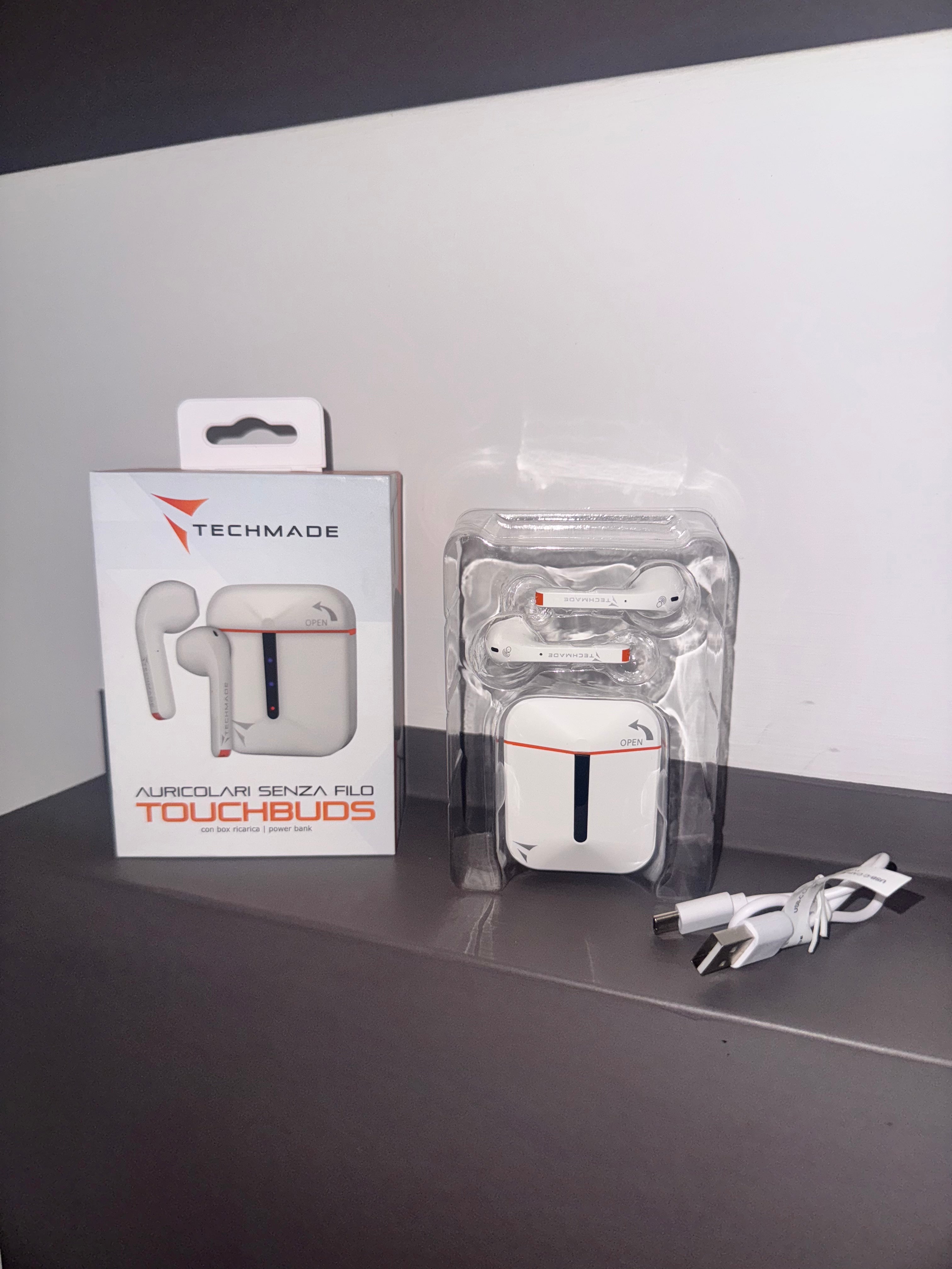 Touchbuds Auricolari senza filo